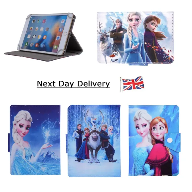 Kids Girls Frozen Case for iPad Air 1/2 9.7 9th 10.2 Gen 5/6/7/8 Mini 3/4/5/6
