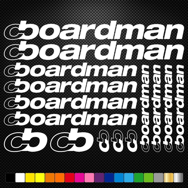 Convient à Boardman 15 Stickers Autocollants Adhésifs - Vtt Velo Mountain Bike