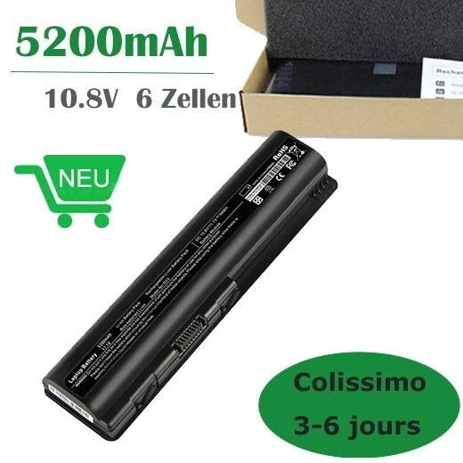 Batteria 5200mAh per HP COMPAQ PRESARIO CQ60-310AU CQ60-310EC CQ60-310ED