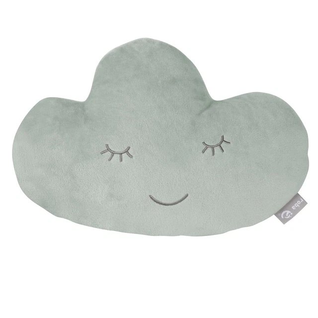Cojín de peluche y decoración Roba Kids 19x32x9 cm Cloud Style Frosty green EXCELENTE