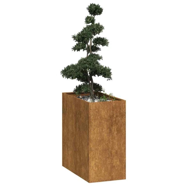 VidaXL Fioriera Ruggine 60x60x45 cm Acciaio Corten | Leroy Merlin