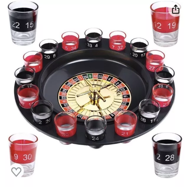 Jeu à Boire Roulette  de fête Et  Boisson pour Adultes