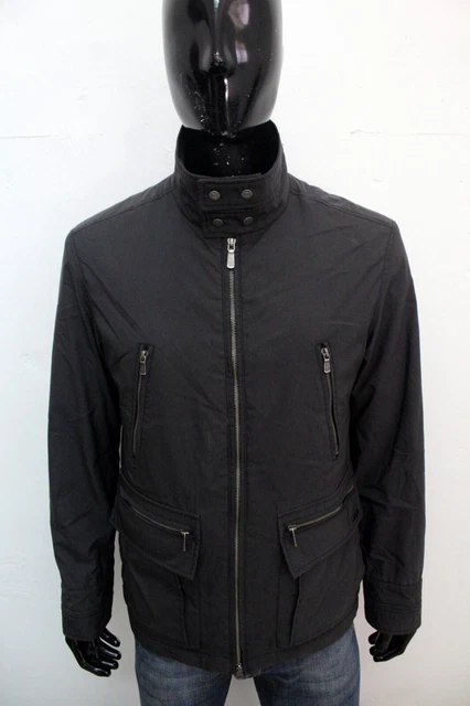 Versace Collection Giubbotto Uomo Taglia 48 Giubbino Grigio Giacca Jacket Coat