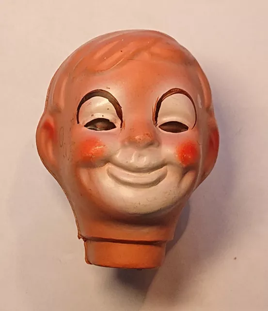 Adolescente, modèle 3D d'une tête pour marionnette 60cm, bouche ouverte et  yeux mobiles