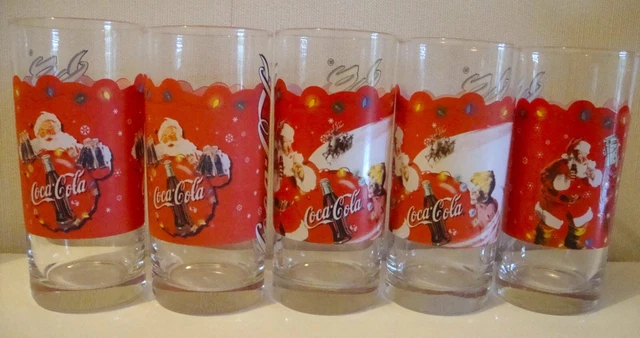 Publicité Originale Coca-Cola De 1940 – Père Noël Bouteille 5 Centimes – 12x9,5 Cm