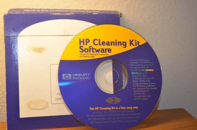 HP Cleaning Kit Software - win 95/98 or NT
