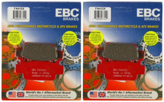 EBC Brake Pads FA410X (2 Packs - Enough for 2 Rotors)