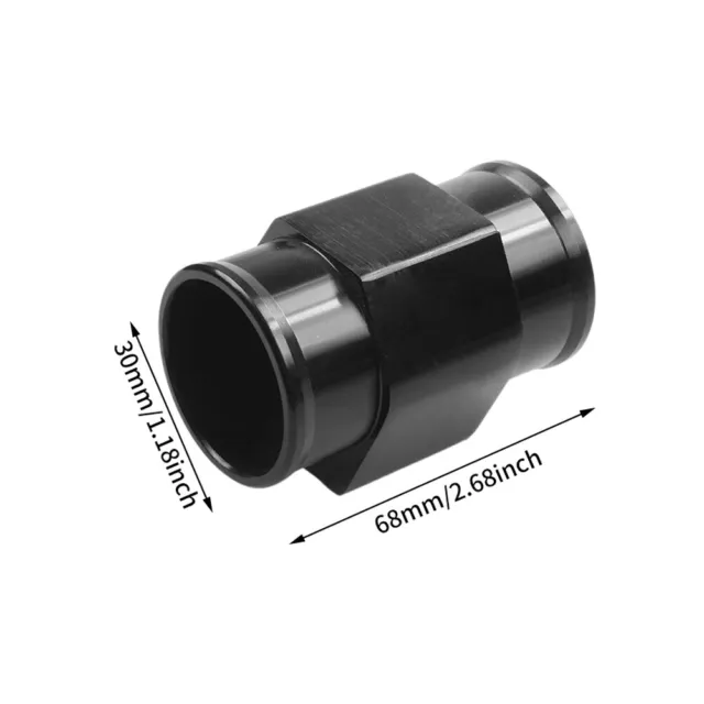 Connettore tubi giunto temperatura acqua giunto in lega di alluminio 26-40 mm adattatore tubo professionale