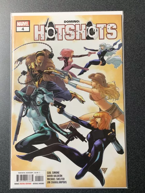 Marvel Comics Domino: Hotshots #4 A Cover 2019 CASE FRESH 1st Print NM