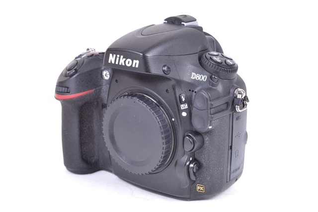 Nikon D800 36.0 MP Digital SLR Camera Body Shutter Count 77,000 #T70016