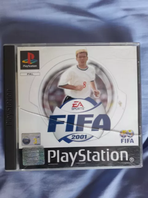 Sony Playstation 1 PS1 Game Disc - EA Sports FIFA 2001