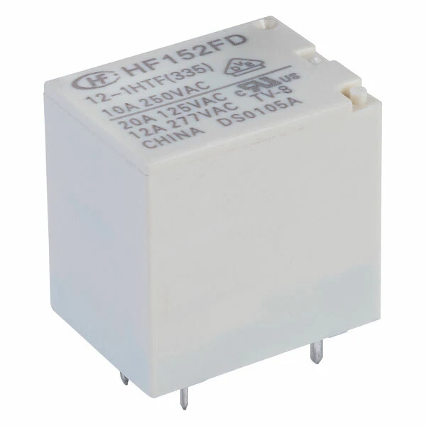 HG4117/012-SH1S Dual Make SPST-NO 12VDC PCB Power Relay – 10A, 2x10A Automotive, QTY-3