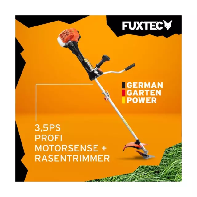 FUXTEC FX-PS162 Benzin Profi Motorsense Rasentrimmer Freischneider Rasenmäher