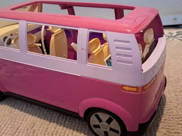 Orig. Barbie VW Bus, Mattel 2002, gebr., guter Zustand, voll funktionstüchtig 3