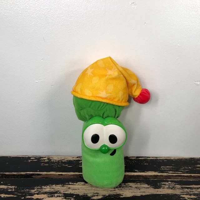 Veggietales Asparagus Plush Toy Fisher Price 1999 Vintage Collectible Works 10"