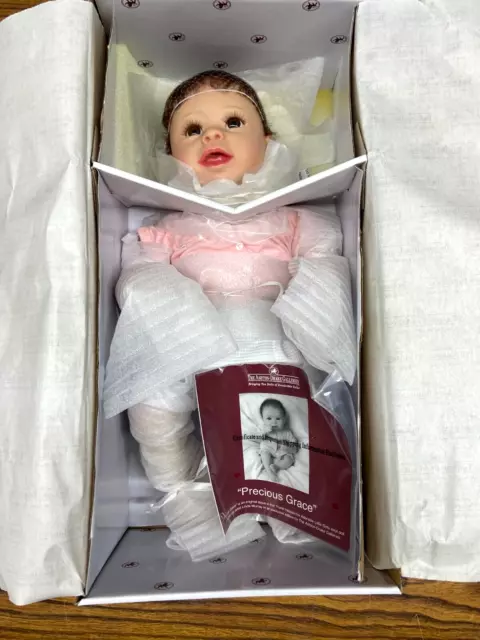 Ashton Drake Galleries "Precious Grace" Vinyl Doll By Linda Murray Nib
