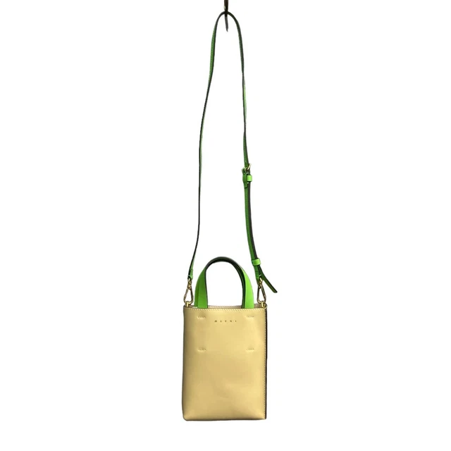 MARNI MUSEO SHOULDER bag yellow $617.63 - PicClick CA