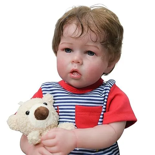 Reborn Toddler Dolls - Realistic Reborn Baby Dolls, 22 inch Lifelike Liam