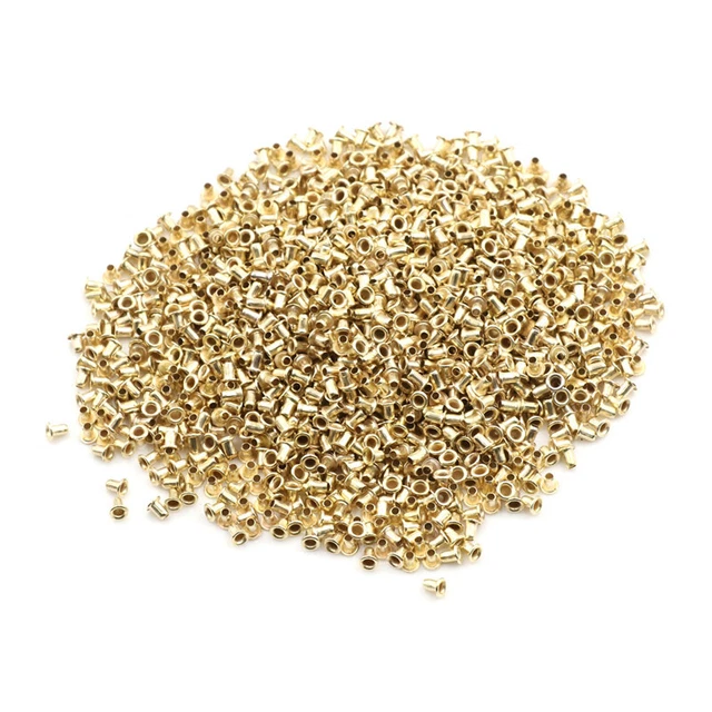 1000 pz Set occhielli con struttura in ottone apicoltura per attrezzatura apicoltore artigianato ~^