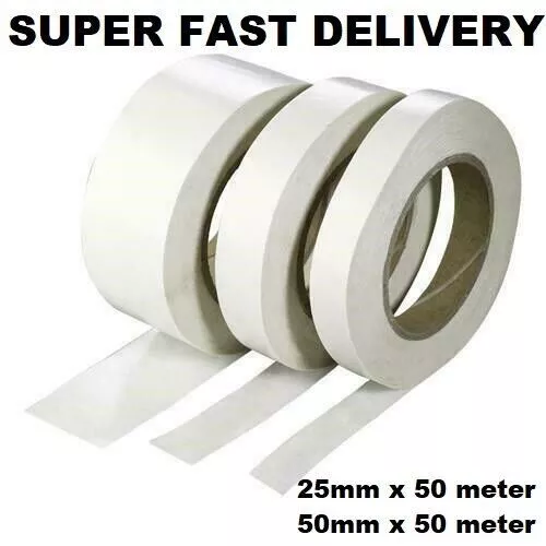 Double Sided Clear Sticky Tape Diy Strong Craft Adhesive 6Mm 12Mm 24Mm 48Mm