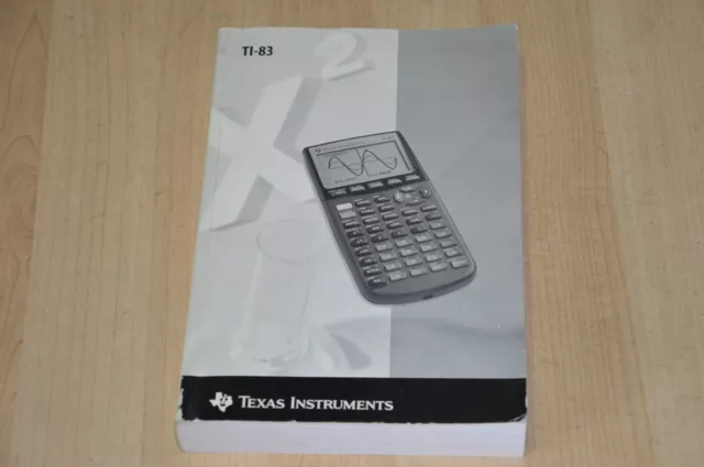 manuel d'utilisation pour Calculatrice TI 83 - texas instruments