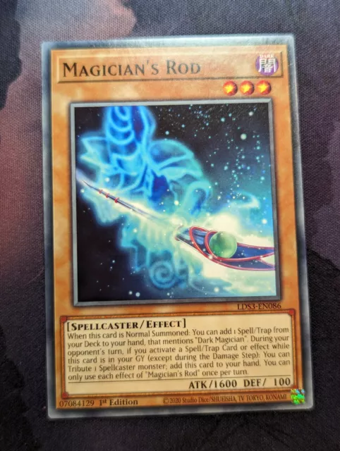 Magician's Rod - LDS3-EN086 - Common - 1st Edition Yugioh