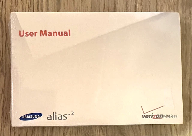 User Manual for Verizon Samsung Alias 2 GH68-22369A