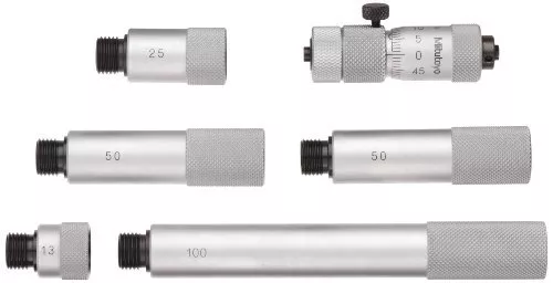 Mitutoyo 137-202 Tubular Vernier Inside Micrometer Extension Rod Type IMZ300