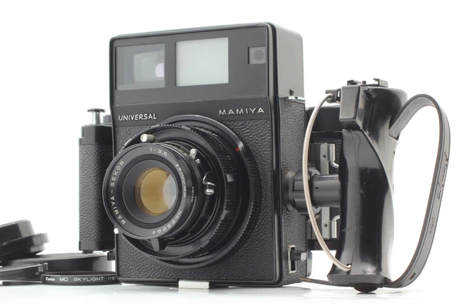 【 N Mint 】 Mamiya Universal Press Caméra 100mm F3.5 Lentille 6x9 Film De Japon