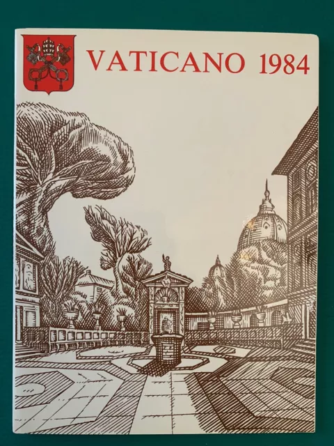 Vaticano 1984 Libro Ufficiale francobolli, interi Postali, Foglietti Erinnofili