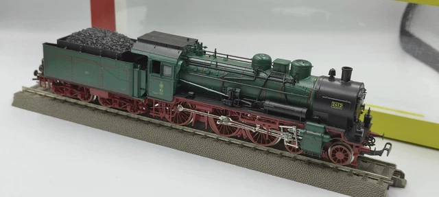 Locomotive Vapeur Fleischmann 4139 DRG 39 204 Avec Tender - Échelle H0 - Occasion