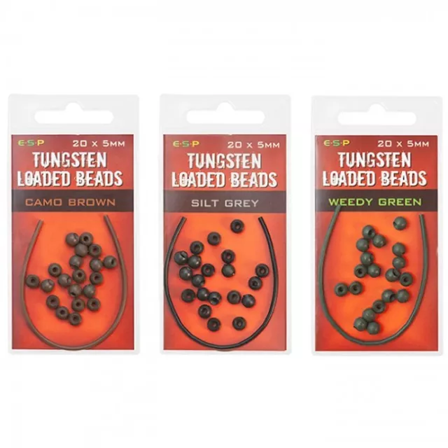 ESP Wolfram beladen 5 mm Angelperlen alle Farben