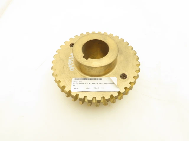 Aronson 9935601200 Worm Gear 1-3/4" Bore Sprocket 36 Teeth 1" Pitch Diameter