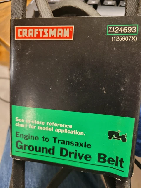 Craftsman ground drive belt 125907x best sale