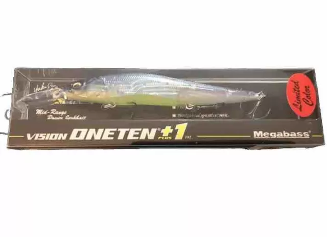 Megabass Vision 110 OneTen Plus One +1 GP Pro Blue Secret Limited Bassmaster