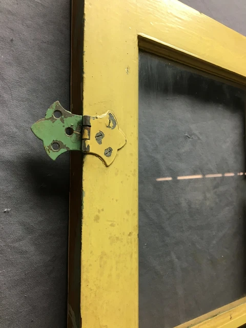 Single VTG 8 Lite Casement Cabinet Cupboard Window Door Yellow 20x50 1029-21B 10