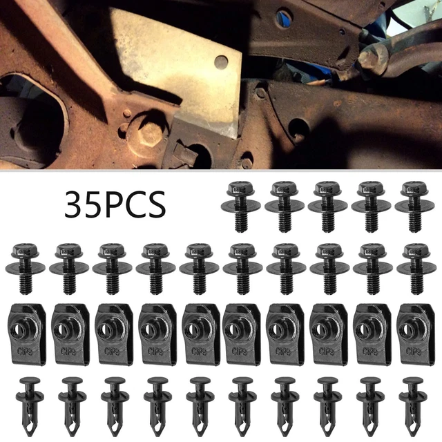 FITTING KIT UNDERTRAY Under Engine Cover Shield Body Bolts for Nissan