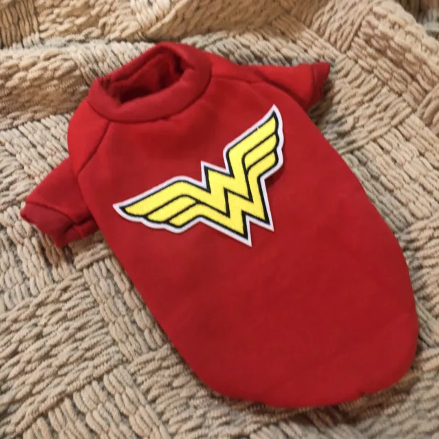 Ww Wonder Woman Red Dog S Tshirt Sweatshirt Pullover Comic Hero Super Power
