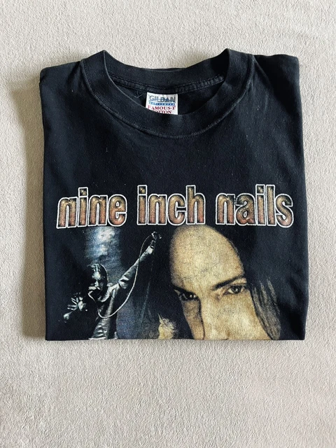 Vintage Nine Inch Nails NIN The Fragile Tour Tee Large Rap Tee Style 90s