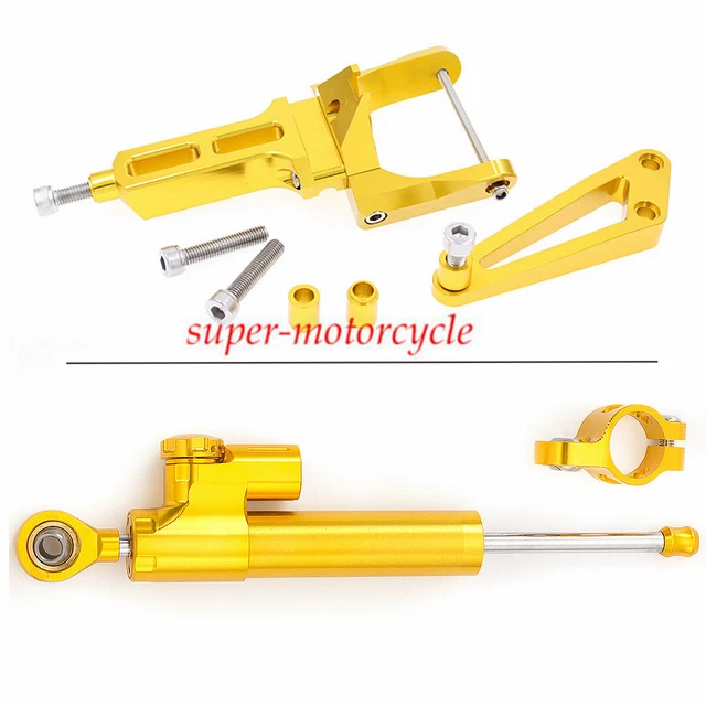 For CB1300 2003-2011 Motorcycle Steering Damper Stabilizer Bracket Mount CNC