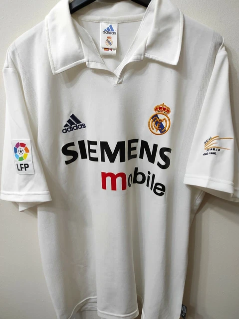 REAL MADRID 2002-2003 Centenario camiseta shirt trikot maillot maglia adidas