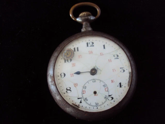 MONTRE GOUSSET ANCIENNE - À RESTAURER, Pour Collectionneurs Ou Bricoleurs