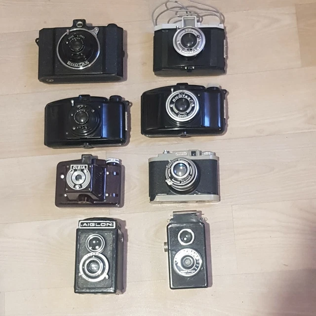 Lot De 4 Appareils Photo Polaroid Anciens – Collection Vintage Pour Passionnés De Photo