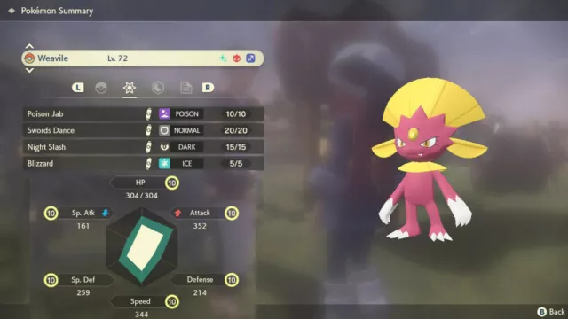 Spiritomb Shiny Alpha 6IVs - Pokemon Legends Arceus