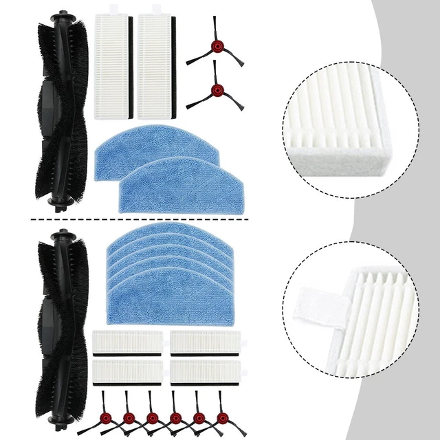 Pour Laresar Mars01 / Lubluelu SL68 Pièces de Rechange Accessoires Filtre à Brosse Latérale Pour Laresar Mars01 / Lubluelu SL68 Pièces de Rechange Accessoires Filtre à Brosse Latérale