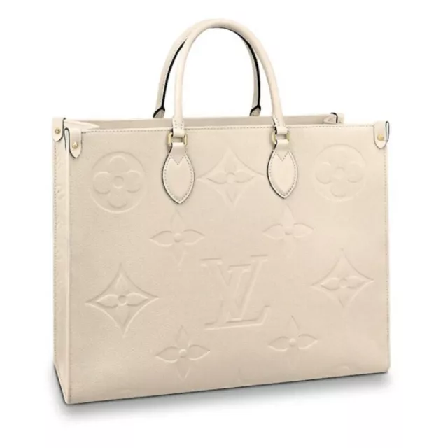 Louis Vuitton Onthego MM Tote Bag M45494 Monogram Empreinte Turtrail Auth LV  New