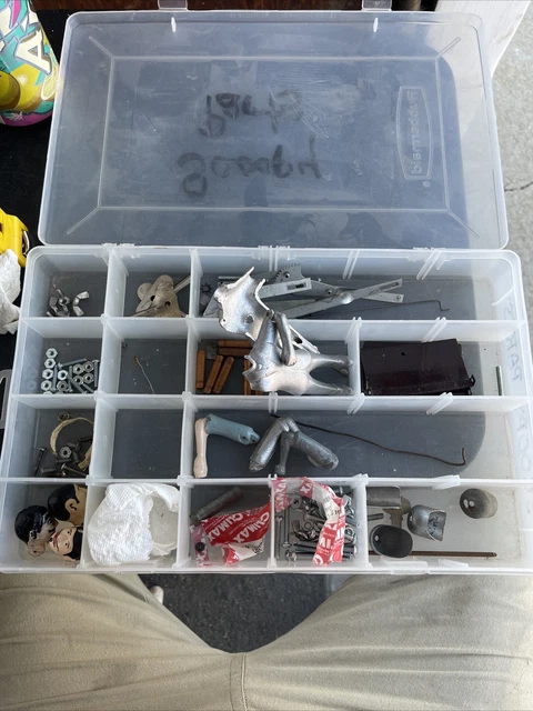 Box Of Parts For Scoopy Manikin Vendor Gum Machine