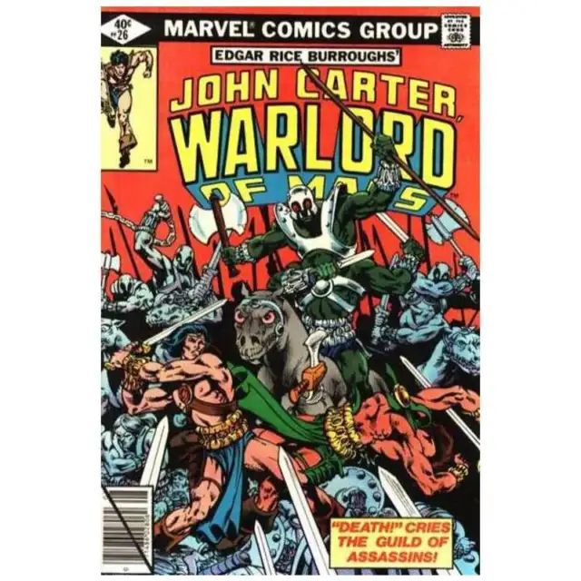 John Carter: Warlord of Mars (1977 series) #26 in VF + cond. Marvel comics [k;