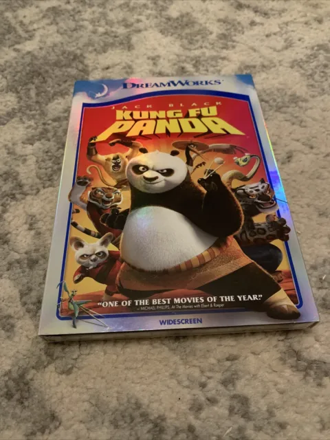 KUNG FU PANDA (DVD, 2008, Full Screen) Dreamworks Comedy Kids Movie $2. ...