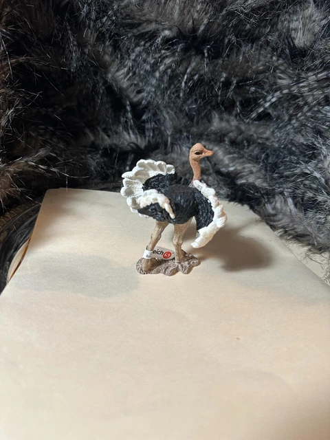 New Schleich Ostrich Adult #14610 Retired 2009